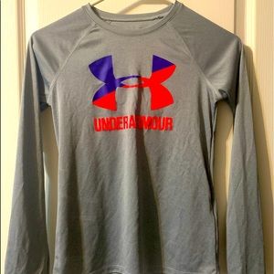 Youth medium Underarmour long sleeve tee.